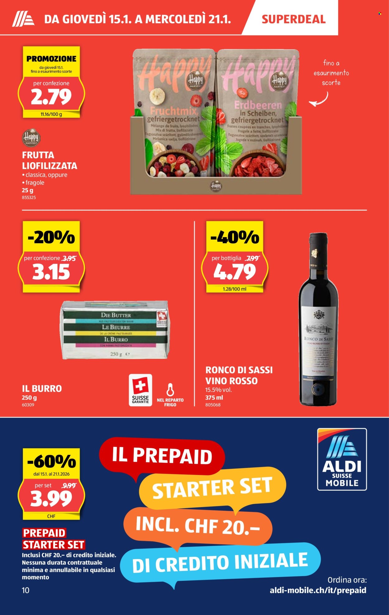 Volantino Aldi - 15.1.2026 - 21.1.2026. Pagina 10. Pagina 10