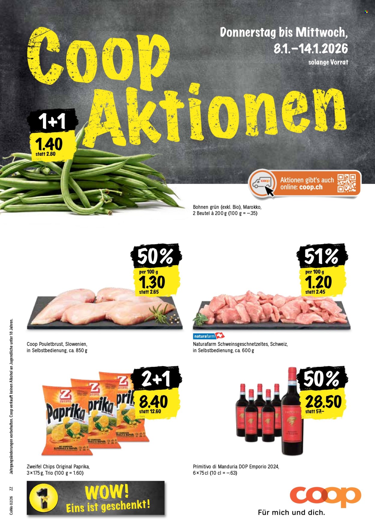 Volantino Coop - 8.1.2026 - 14.1.2026. Pagina 1. Pagina 1