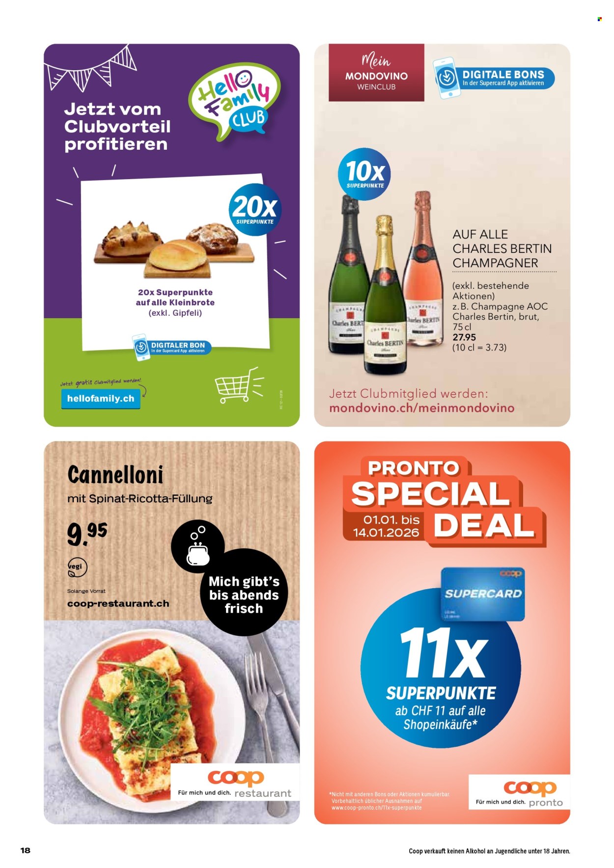 Volantino Coop - 8.1.2026 - 14.1.2026. Pagina 18. Pagina 18