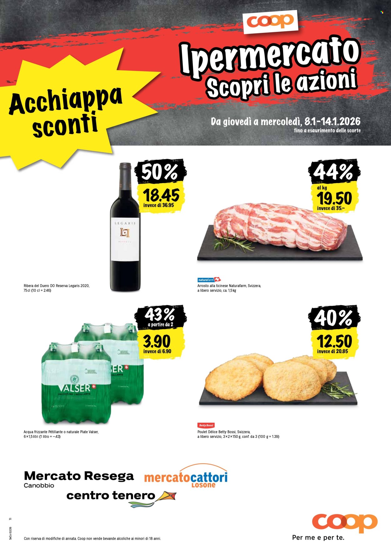 Volantino Coop - 8.1.2026 - 14.1.2026. Pagina 21. Pagina 21
