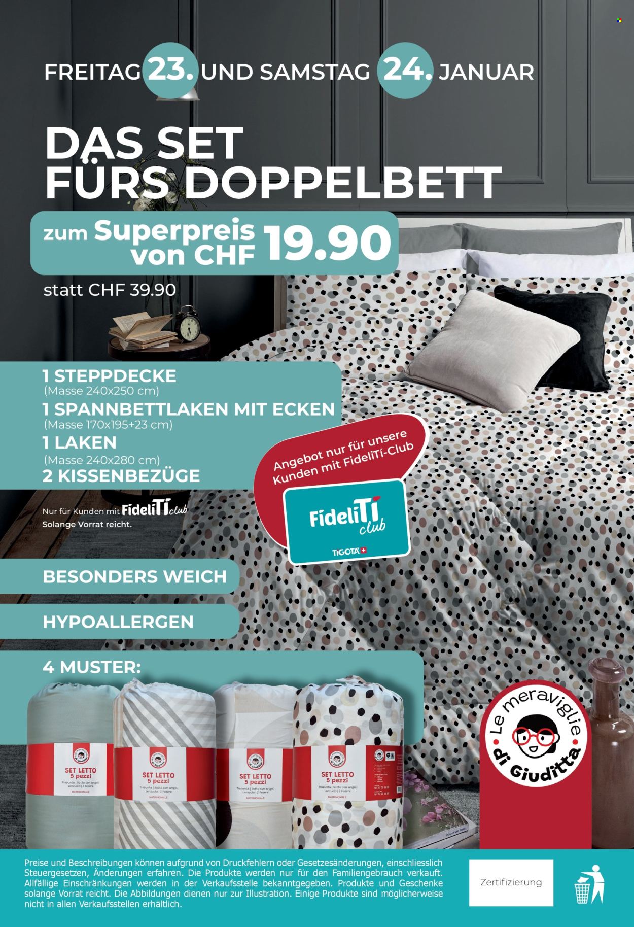 Volantino Tigotà - 10.1.2026 - 31.1.2026. Pagina 20. Pagina 20