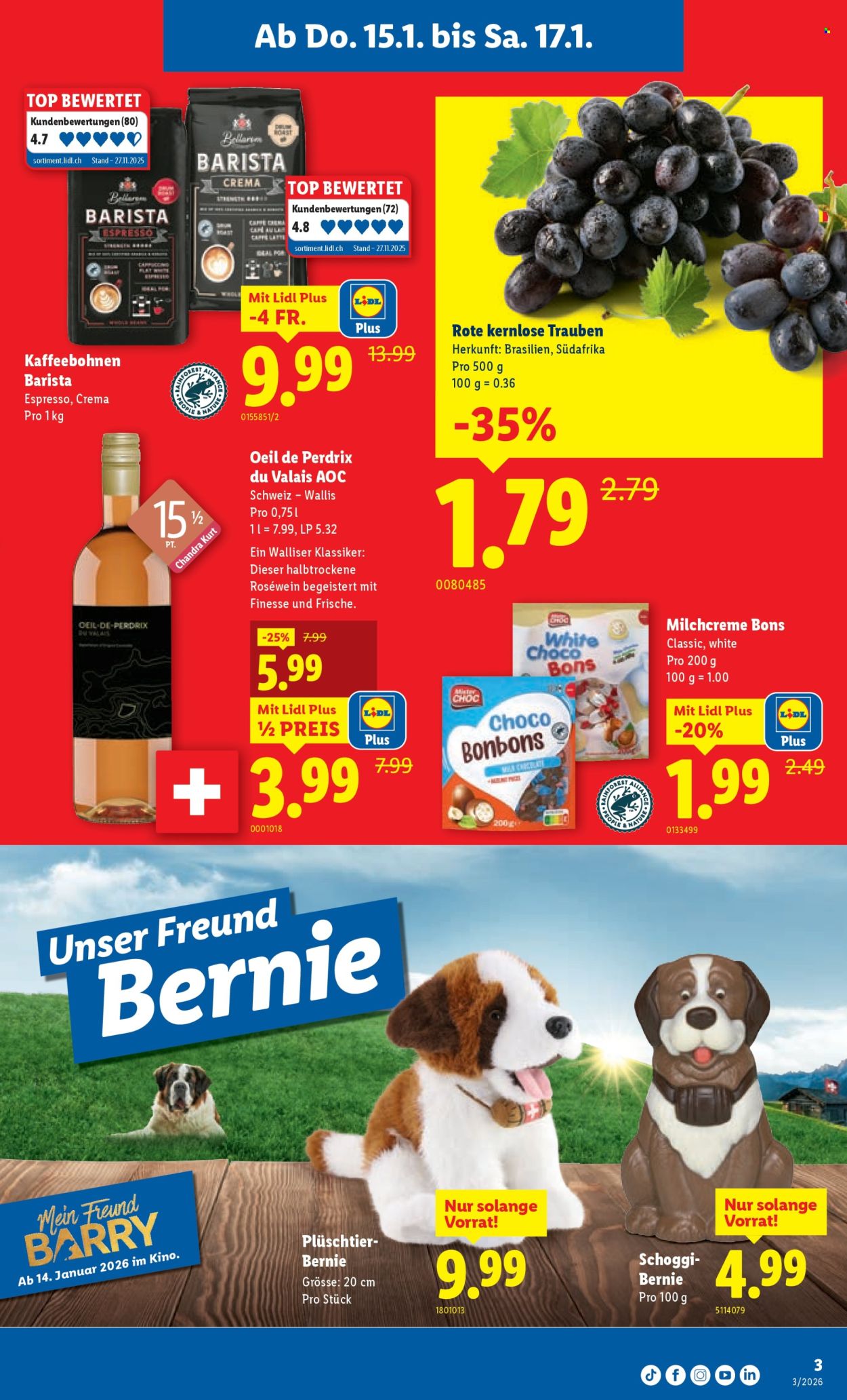 Volantino Lidl - 15.1.2026 - 21.1.2026. Pagina 3. Pagina 3