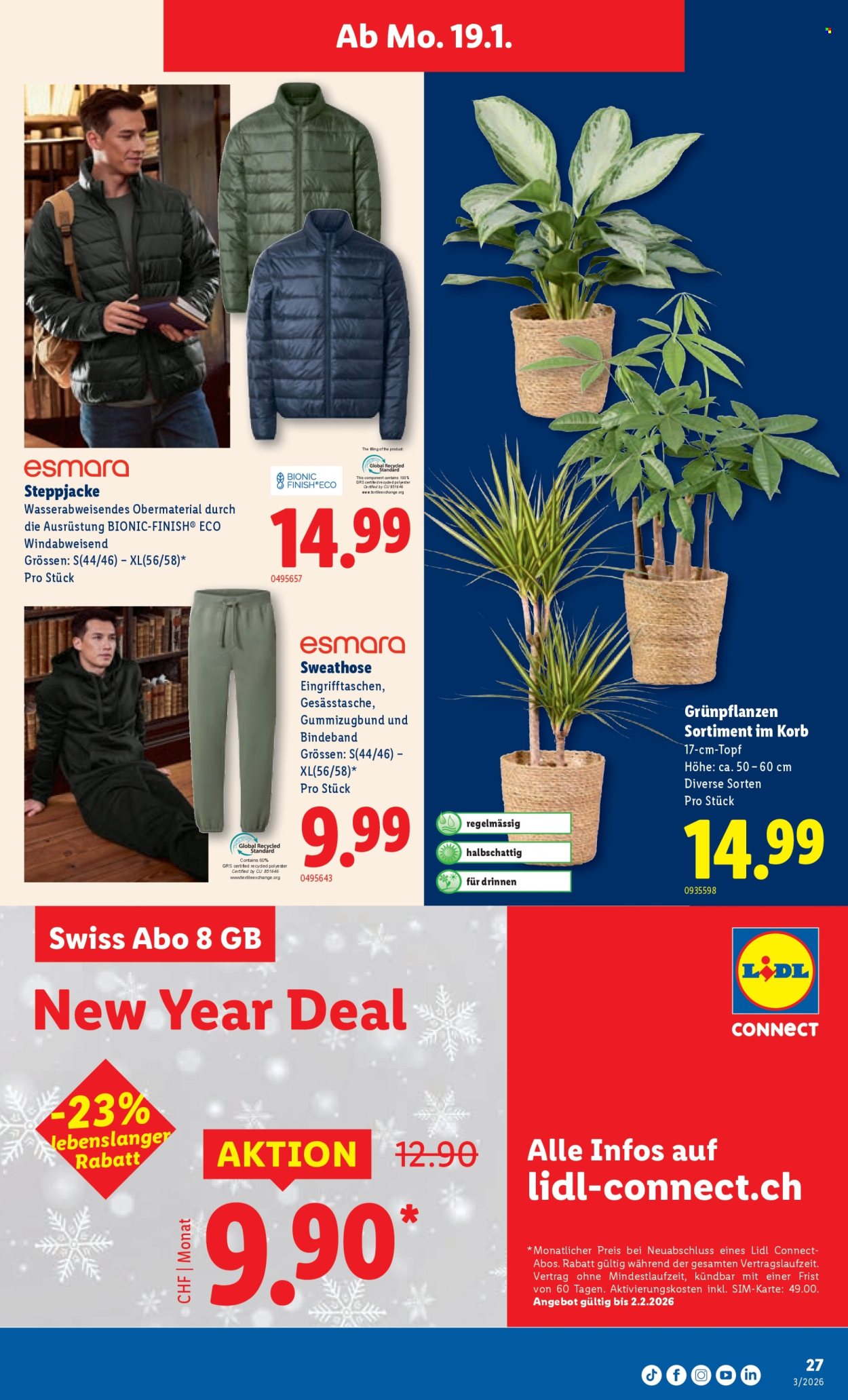 Volantino Lidl - 15.1.2026 - 21.1.2026. Pagina 27. Pagina 27
