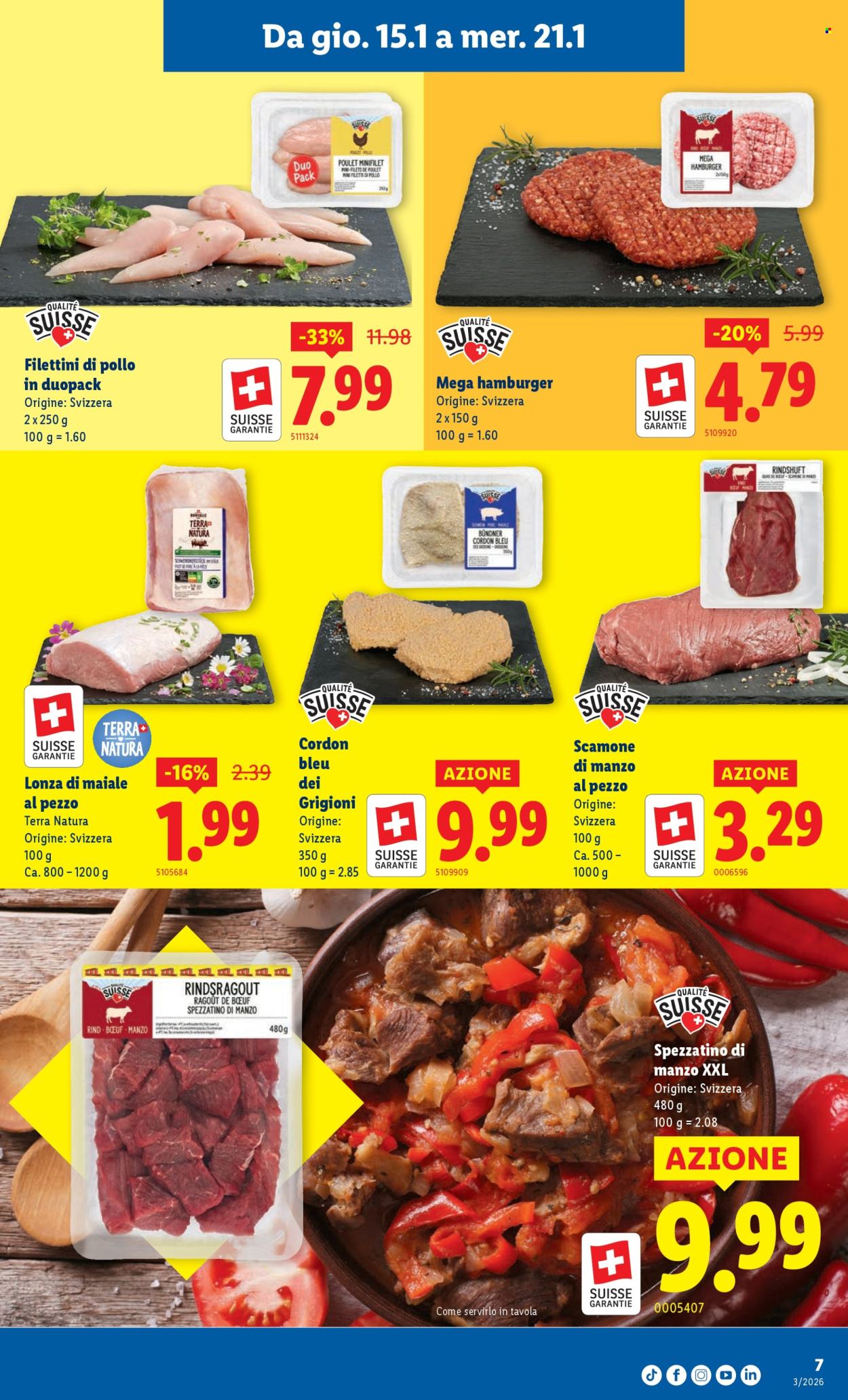Volantino Lidl - 15.1.2026 - 21.1.2026. Pagina 7. Pagina 7