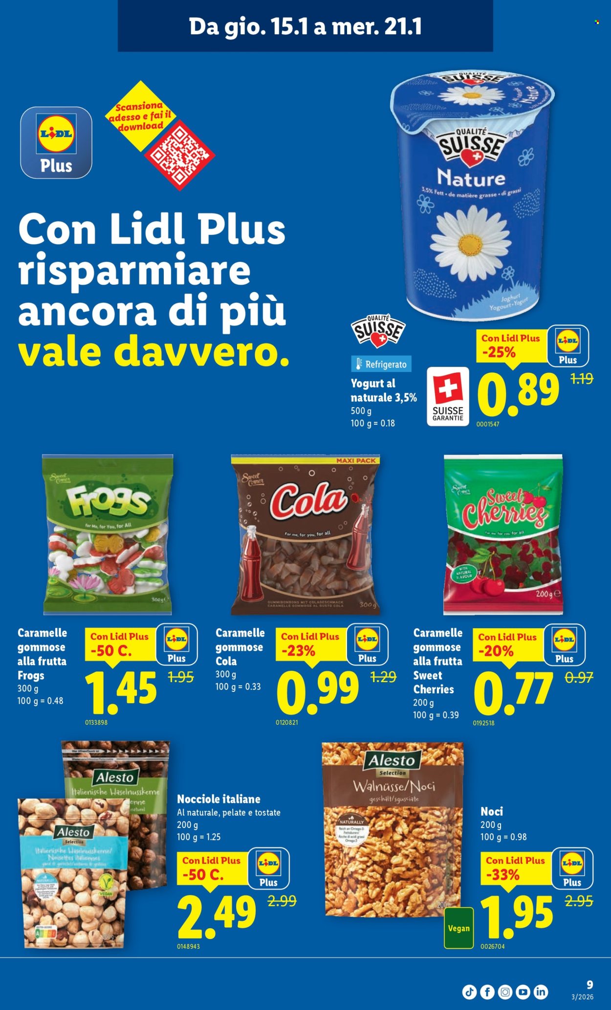 Volantino Lidl - 15.1.2026 - 21.1.2026. Pagina 9. Pagina 9