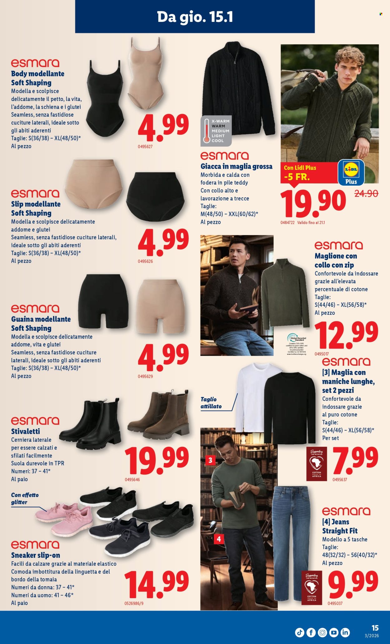 Volantino Lidl - 15.1.2026 - 21.1.2026. Pagina 15. Pagina 15
