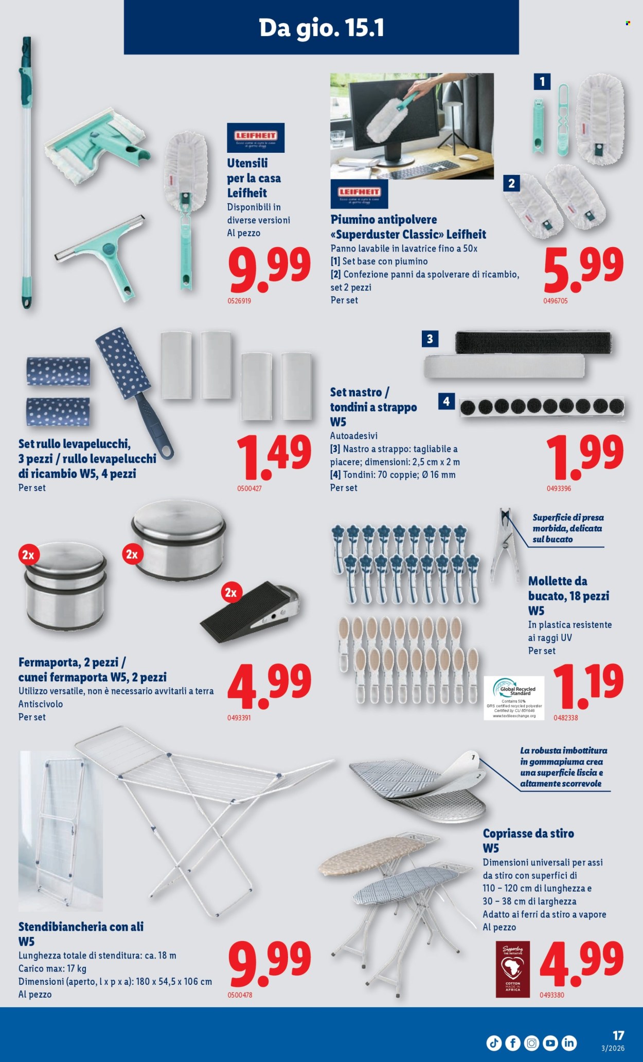 Volantino Lidl - 15.1.2026 - 21.1.2026. Pagina 17. Pagina 17