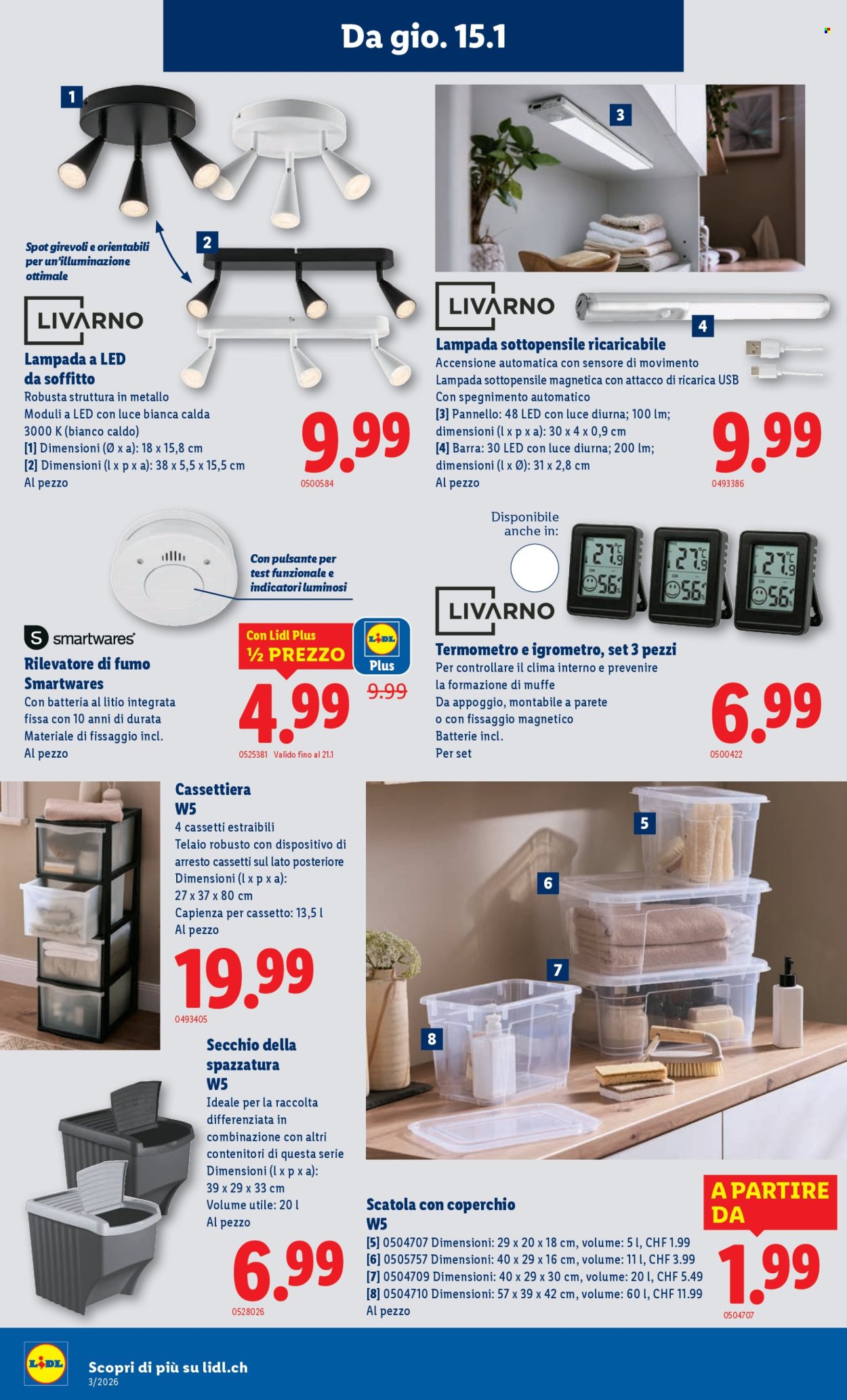 Volantino Lidl - 15.1.2026 - 21.1.2026. Pagina 18. Pagina 18