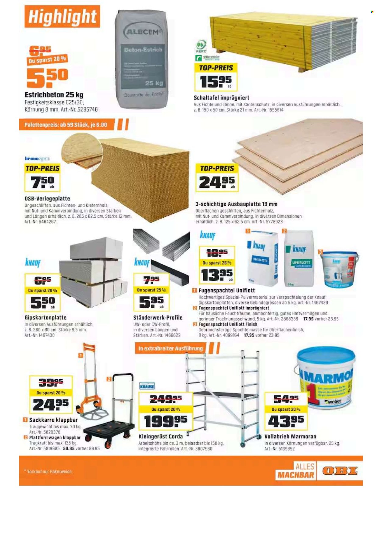 Volantino OBI - 11.1.2026 - 31.1.2026. Pagina 3. Pagina 3