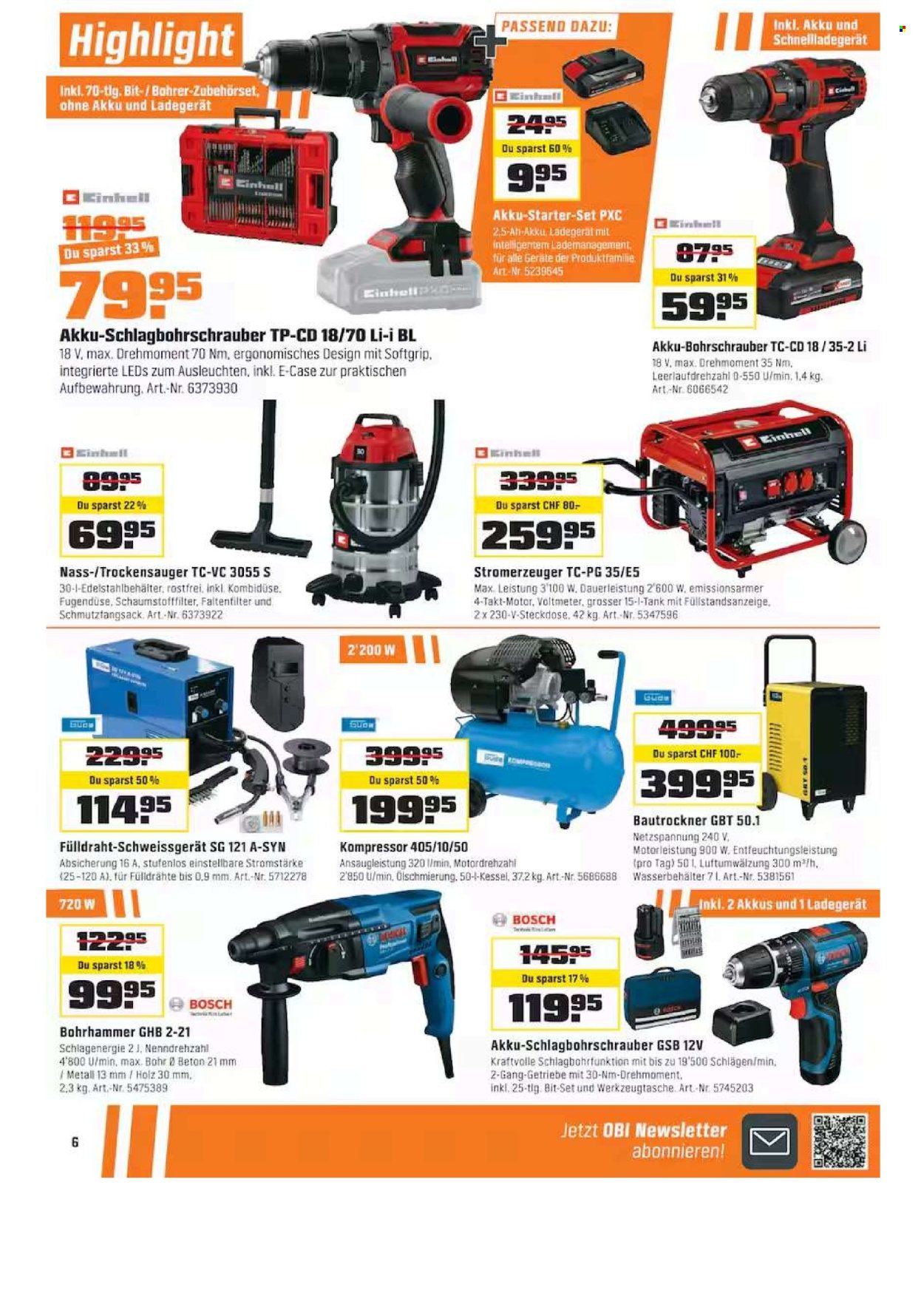 Volantino OBI - 11.1.2026 - 31.1.2026. Pagina 6. Pagina 6