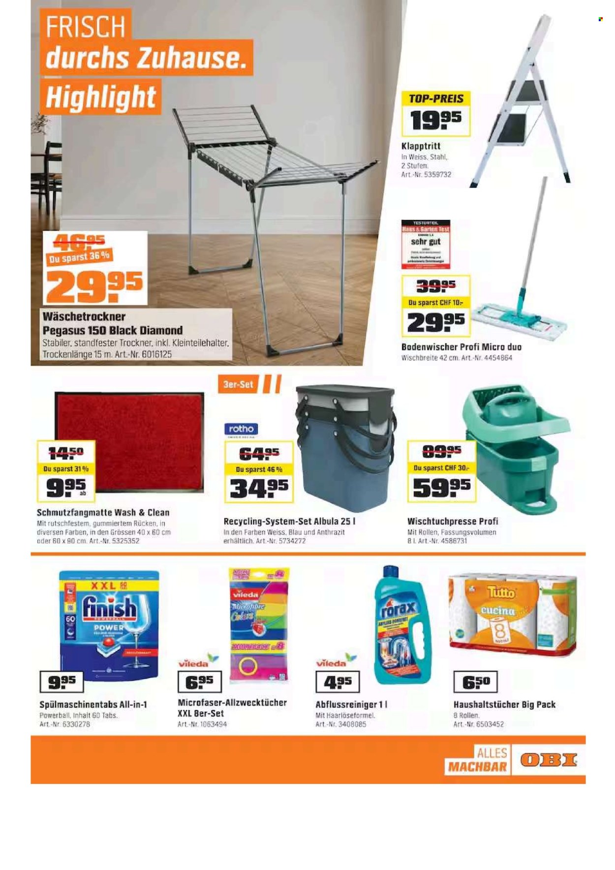 Volantino OBI - 11.1.2026 - 31.1.2026. Pagina 9. Pagina 9