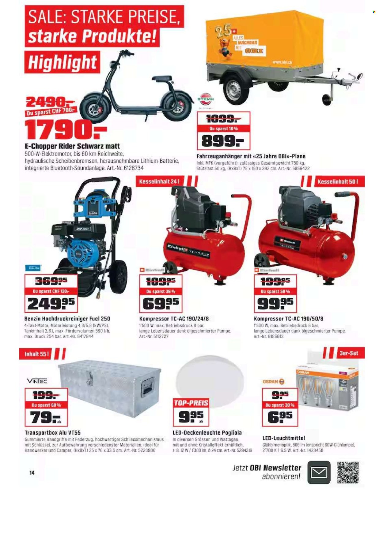 Volantino OBI - 11.1.2026 - 31.1.2026. Pagina 14. Pagina 14