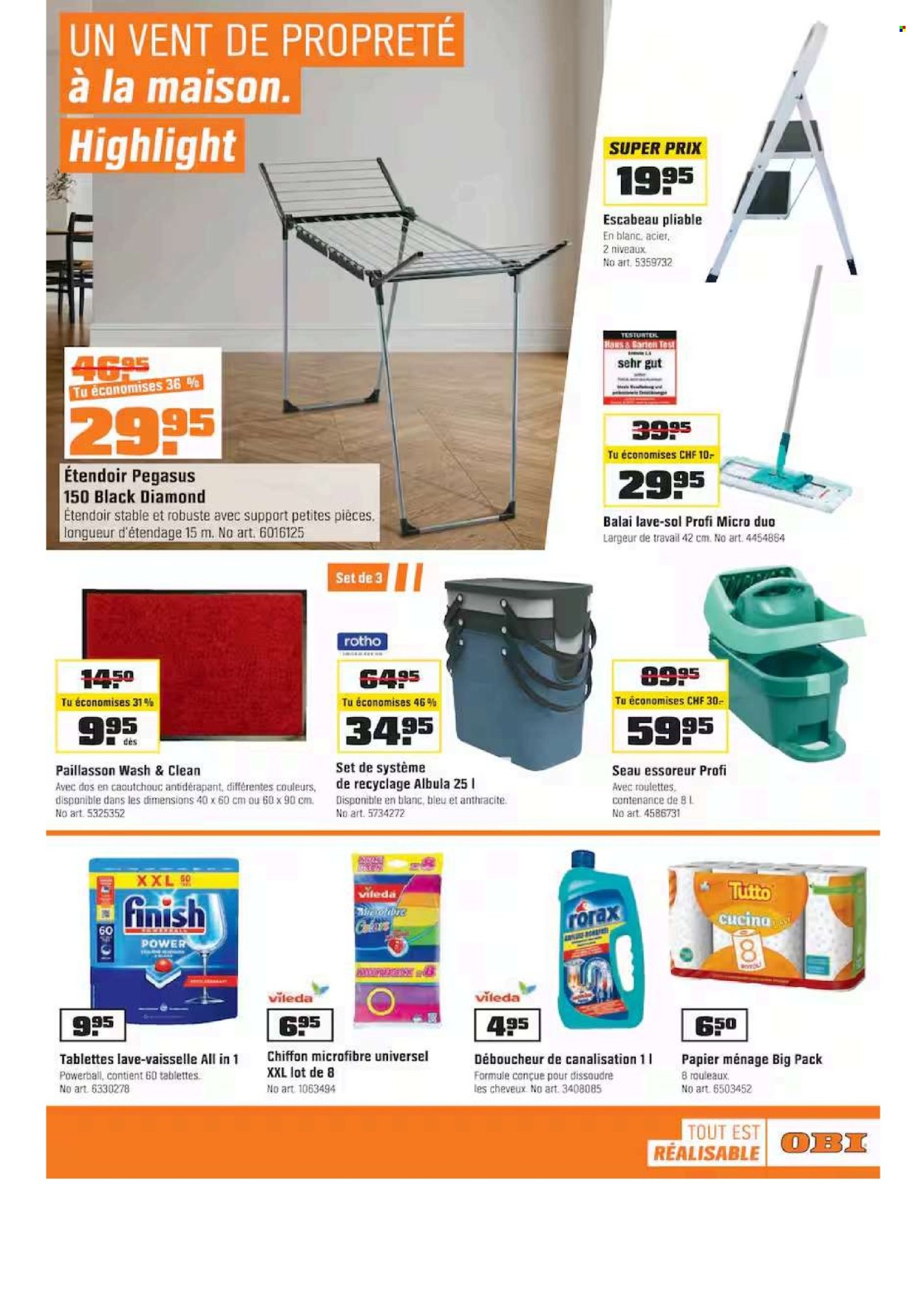 Volantino OBI - 11.1.2026 - 31.1.2026. Pagina 9. Pagina 9