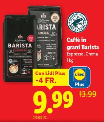 Caffè in grani Barista
