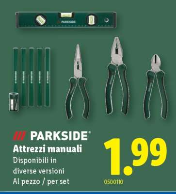 PARKSIDE Attrezzi manuali