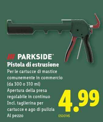 PARKSIDE Pistola di estrusione