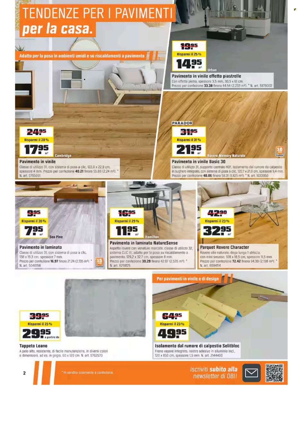 Volantino OBI - 11.1.2026 - 31.1.2026. Pagina 2. Pagina 2