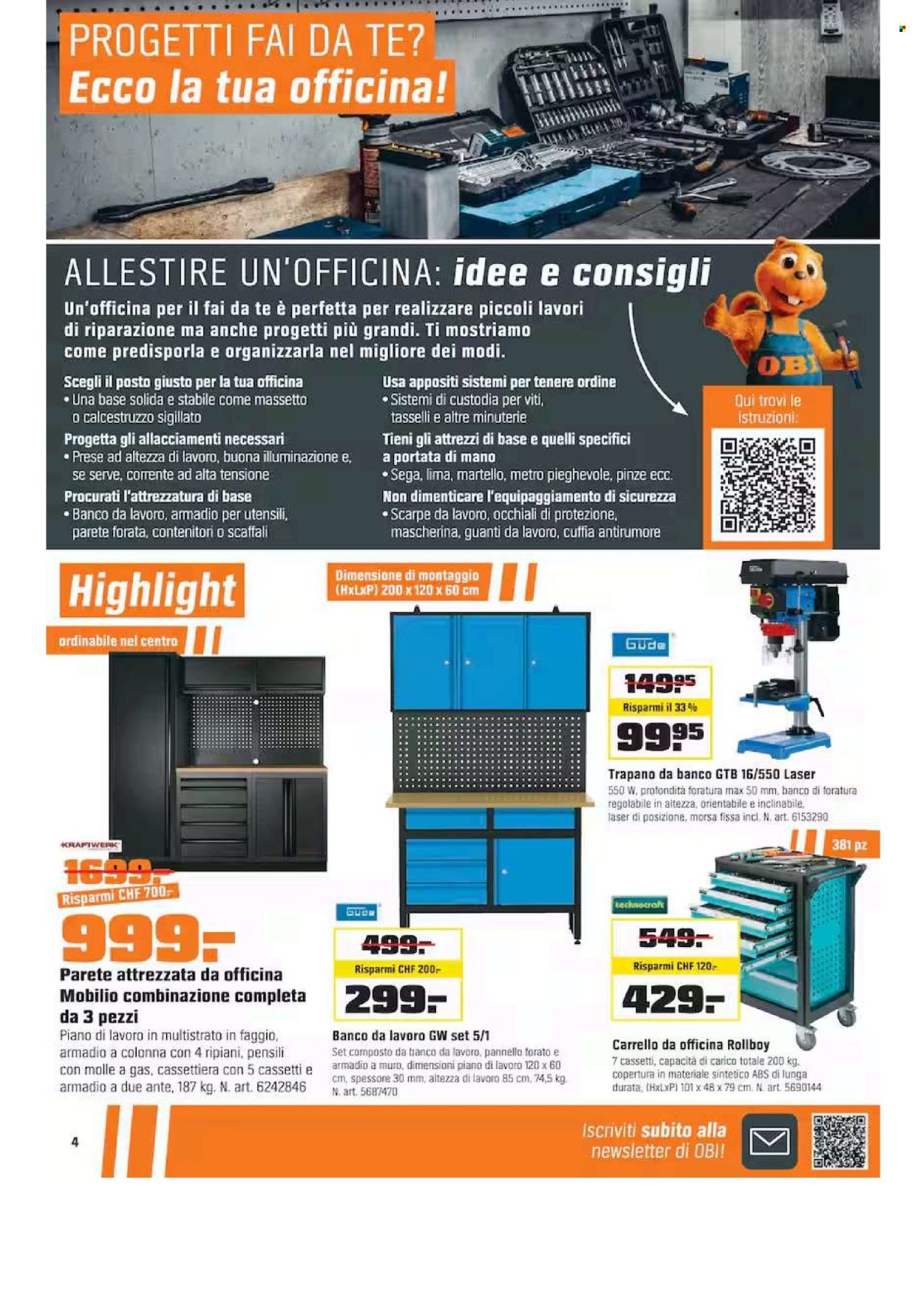 Volantino OBI - 11.1.2026 - 31.1.2026. Pagina 20. Pagina 20