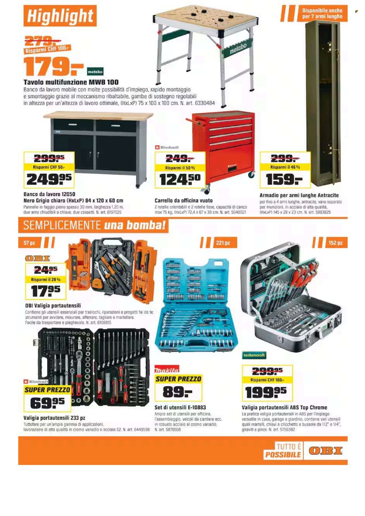 Volantino OBI - 11.1.2026 - 31.1.2026. Pagina 21. Pagina 21