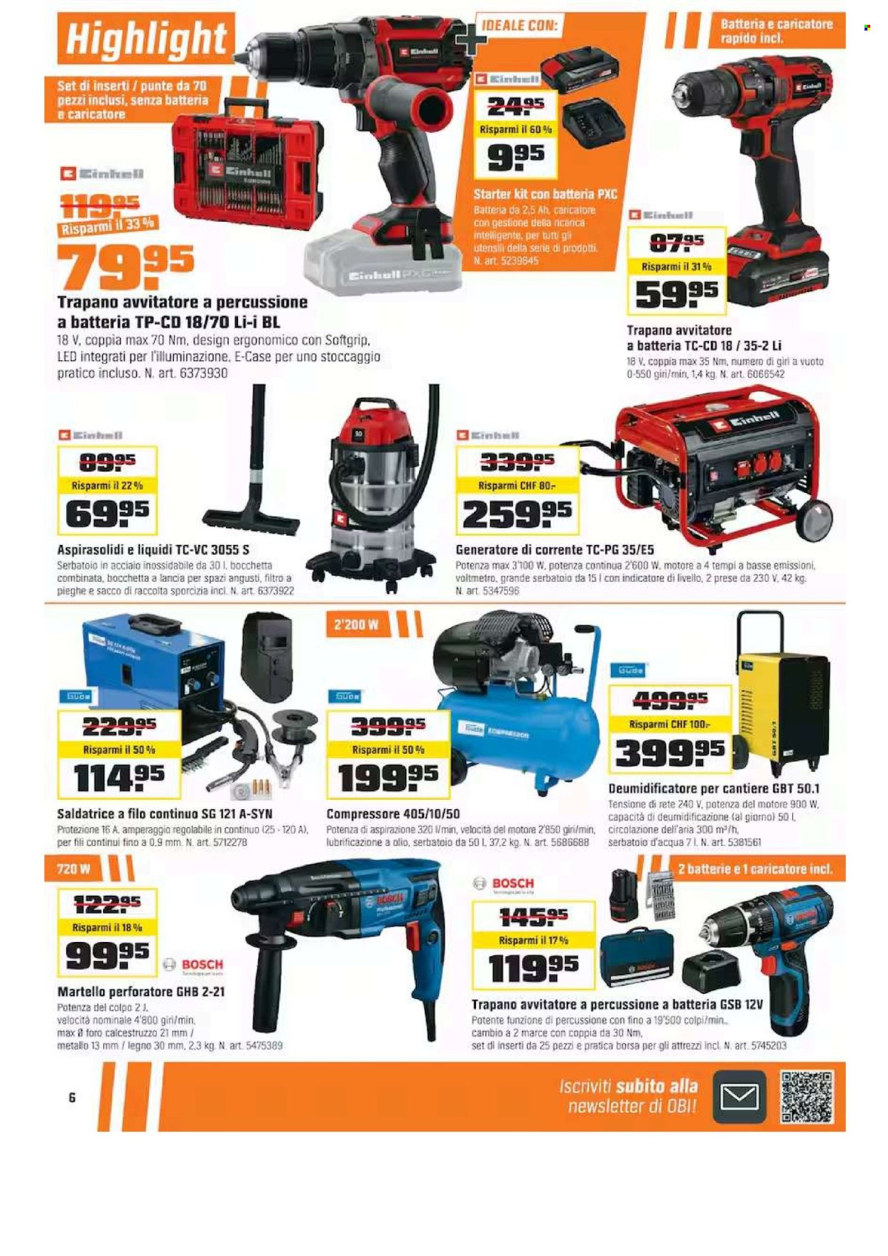 Volantino OBI - 11.1.2026 - 31.1.2026. Pagina 22. Pagina 22