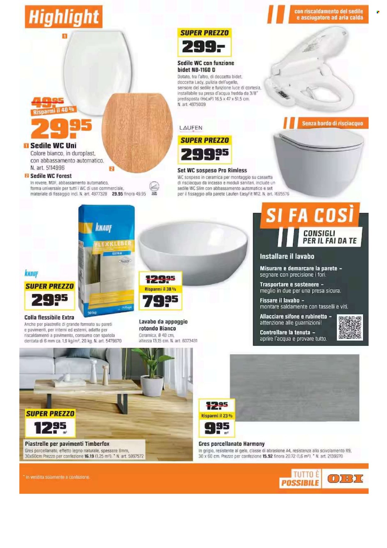 Volantino OBI - 11.1.2026 - 31.1.2026. Pagina 27. Pagina 27