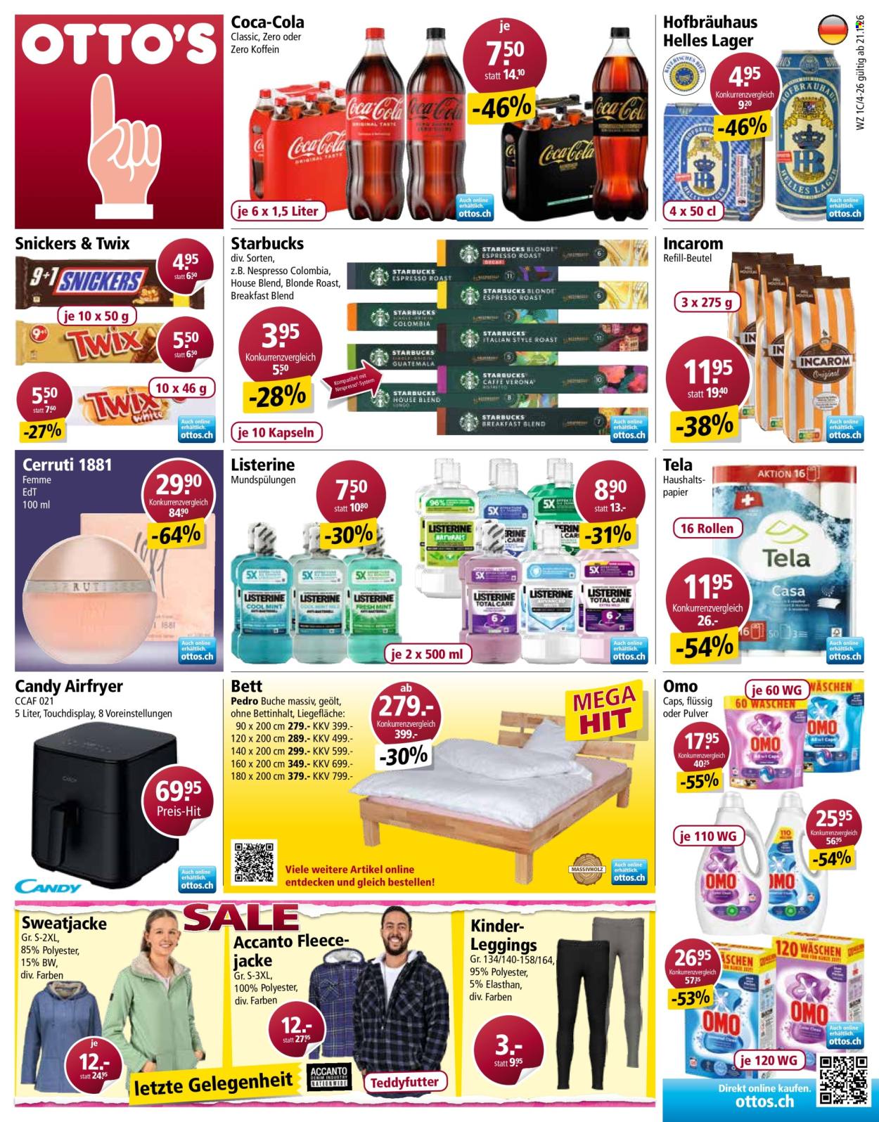 Volantino Otto's - 21.1.2026 - 26.1.2026. Pagina 1. Pagina 1