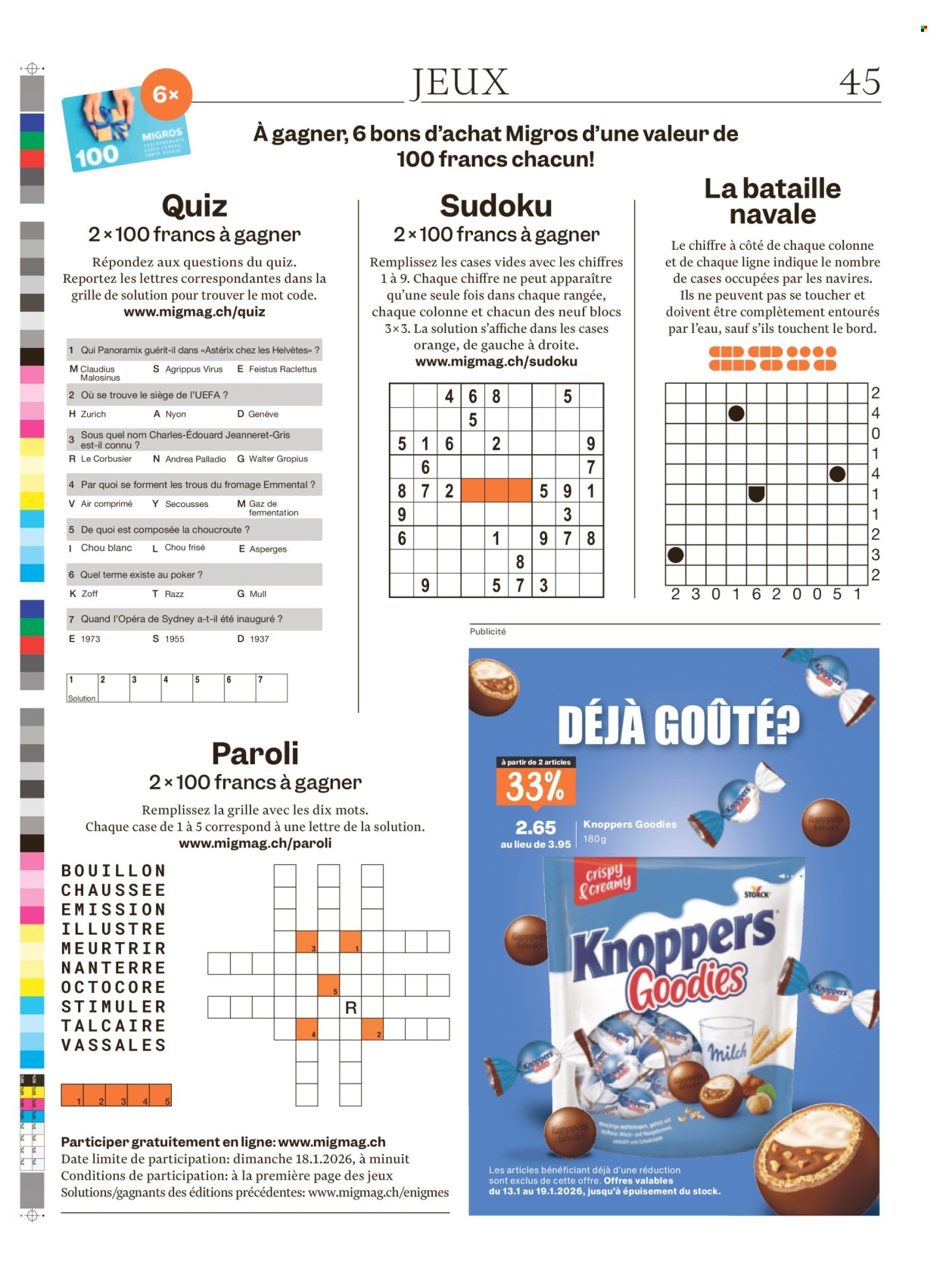 Volantino Migros - 13.1.2026 - 19.1.2026. Pagina 45. Pagina 45