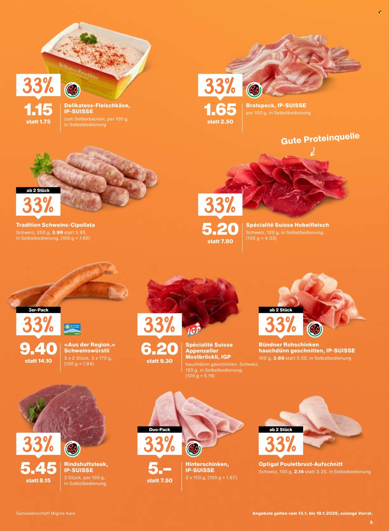 Volantino Migros - 13.1.2026 - 19.1.2026. Pagina 5. Pagina 5