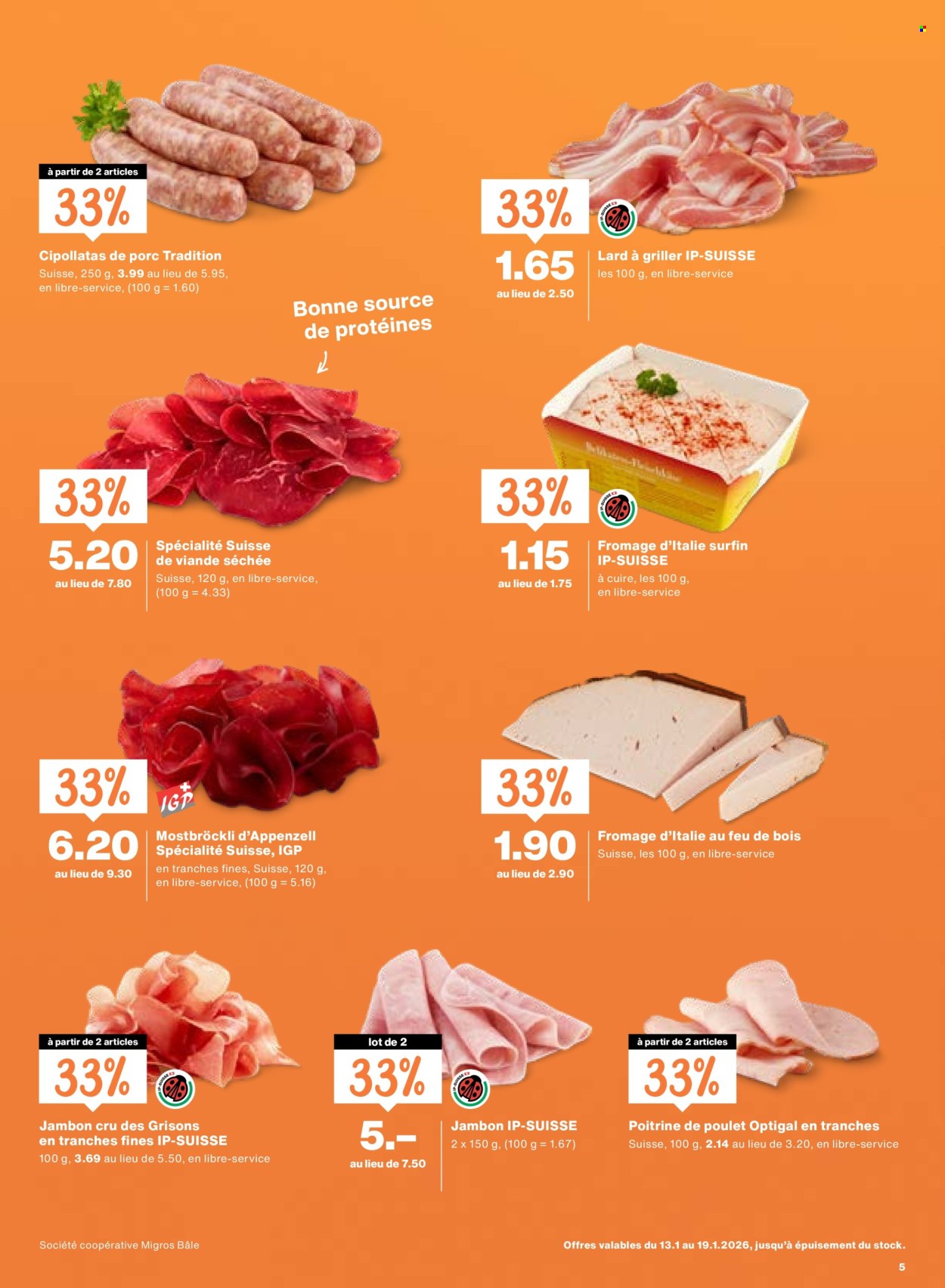 Volantino Migros - 13.1.2026 - 19.1.2026. Pagina 5. Pagina 5