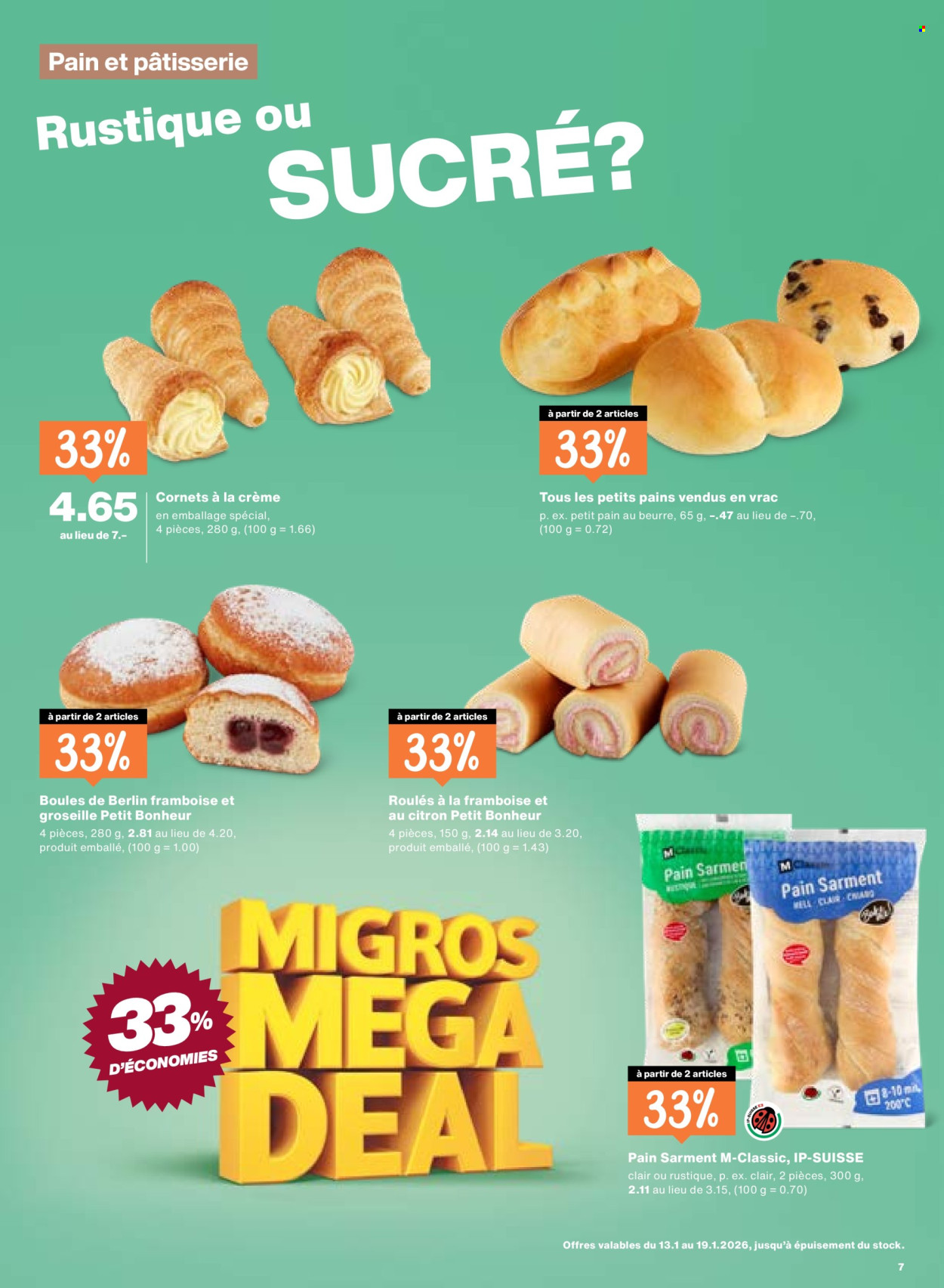 Volantino Migros - 13.1.2026 - 19.1.2026. Pagina 7. Pagina 7
