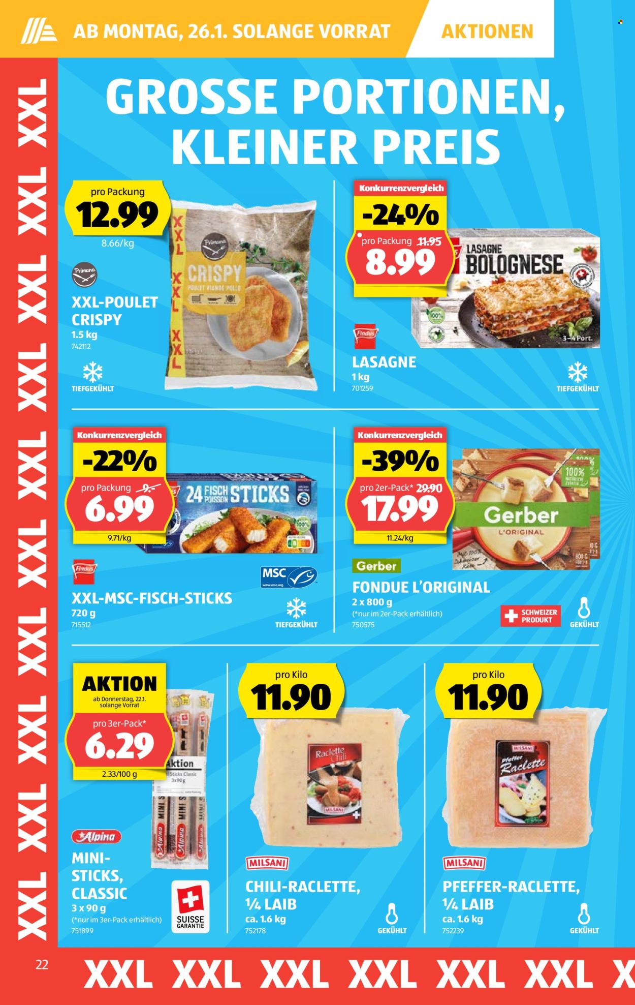 Volantino Aldi - 22.1.2026 - 28.1.2026. Pagina 22. Pagina 22