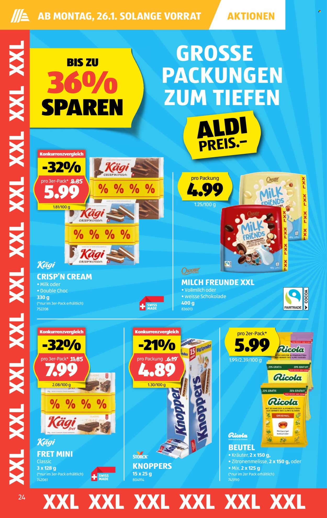 Volantino Aldi - 22.1.2026 - 28.1.2026. Pagina 24. Pagina 24