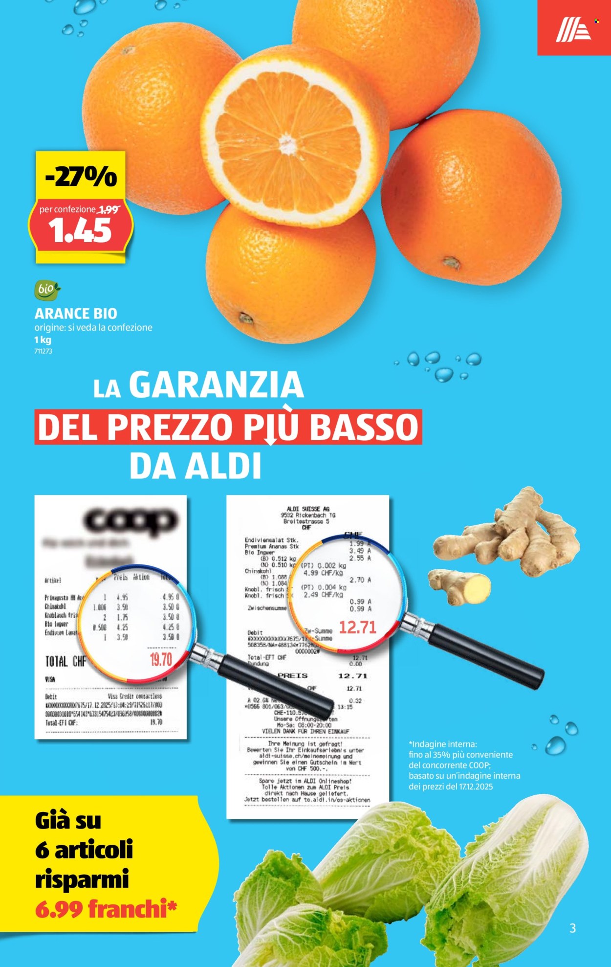 Volantino Aldi - 22.1.2026 - 28.1.2026. Pagina 3. Pagina 3
