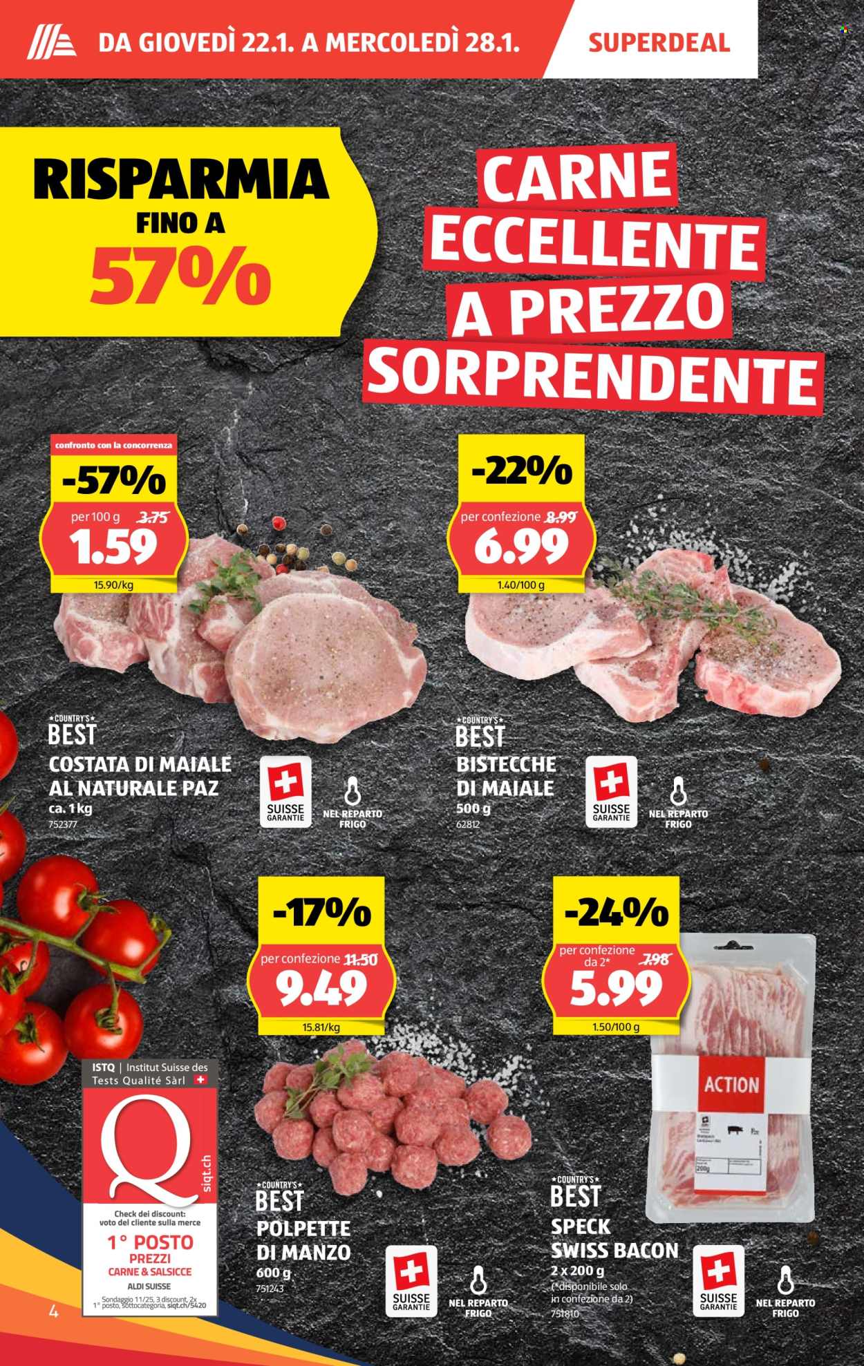 Volantino Aldi - 22.1.2026 - 28.1.2026. Pagina 4. Pagina 4