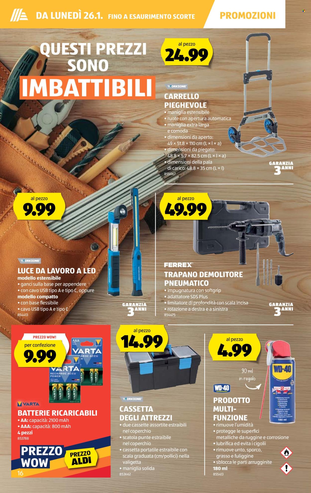 Volantino Aldi - 22.1.2026 - 28.1.2026. Pagina 16. Pagina 16