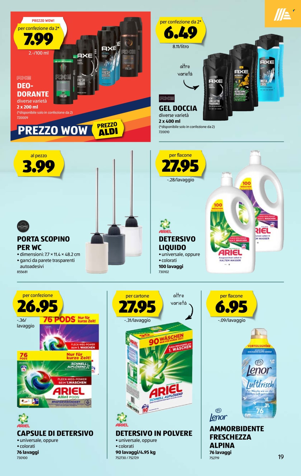 Volantino Aldi - 22.1.2026 - 28.1.2026. Pagina 19. Pagina 19