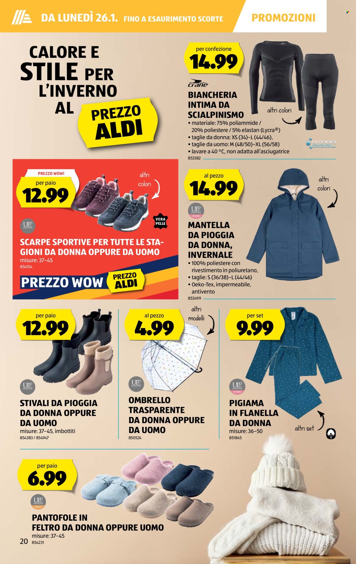 Volantino Aldi - 22.1.2026 - 28.1.2026. Pagina 20. Pagina 20