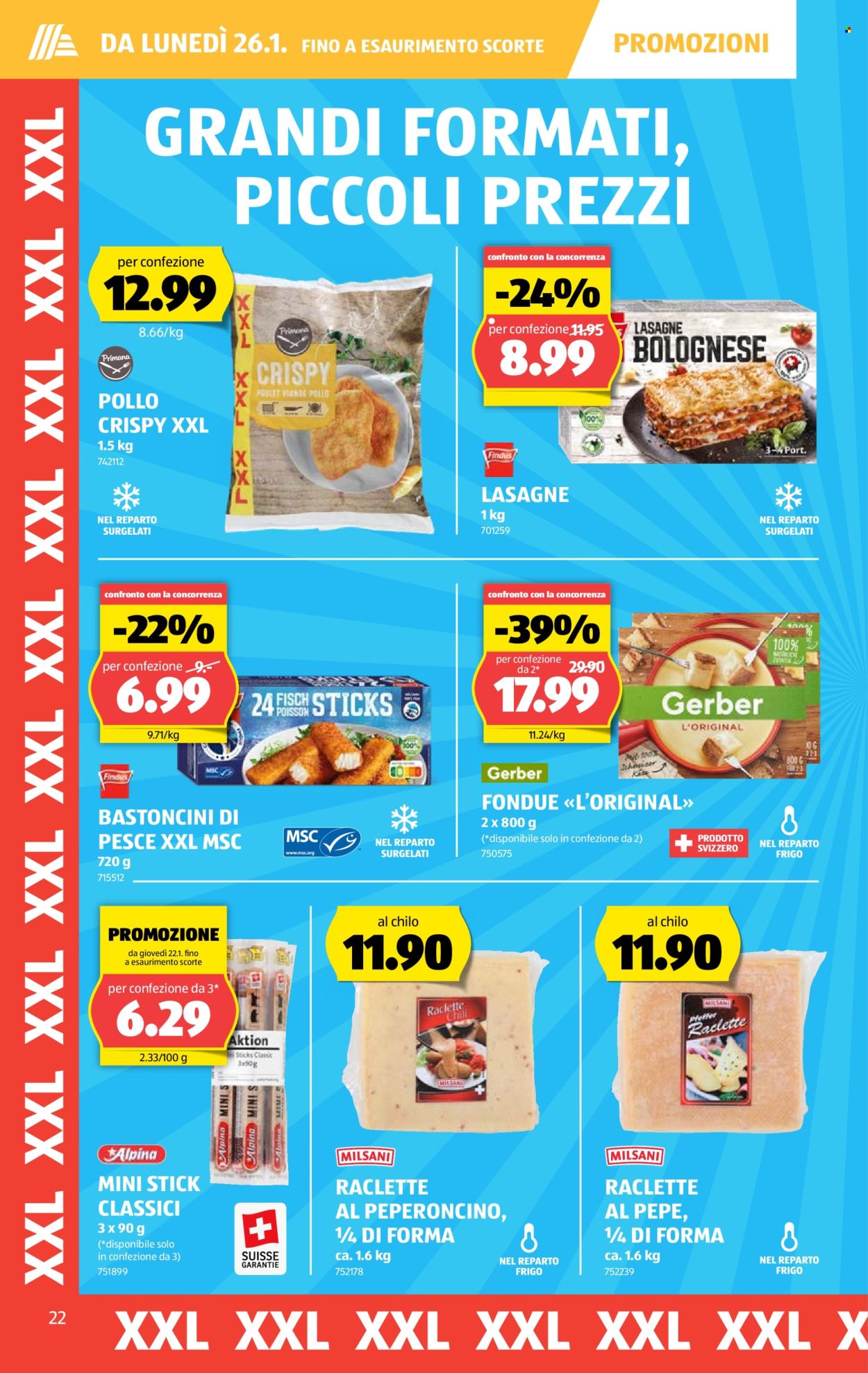 Volantino Aldi - 22.1.2026 - 28.1.2026. Pagina 22. Pagina 22