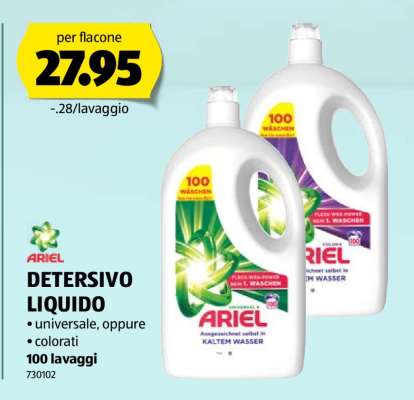 ARIEL DETERSIVO LIQUIDO