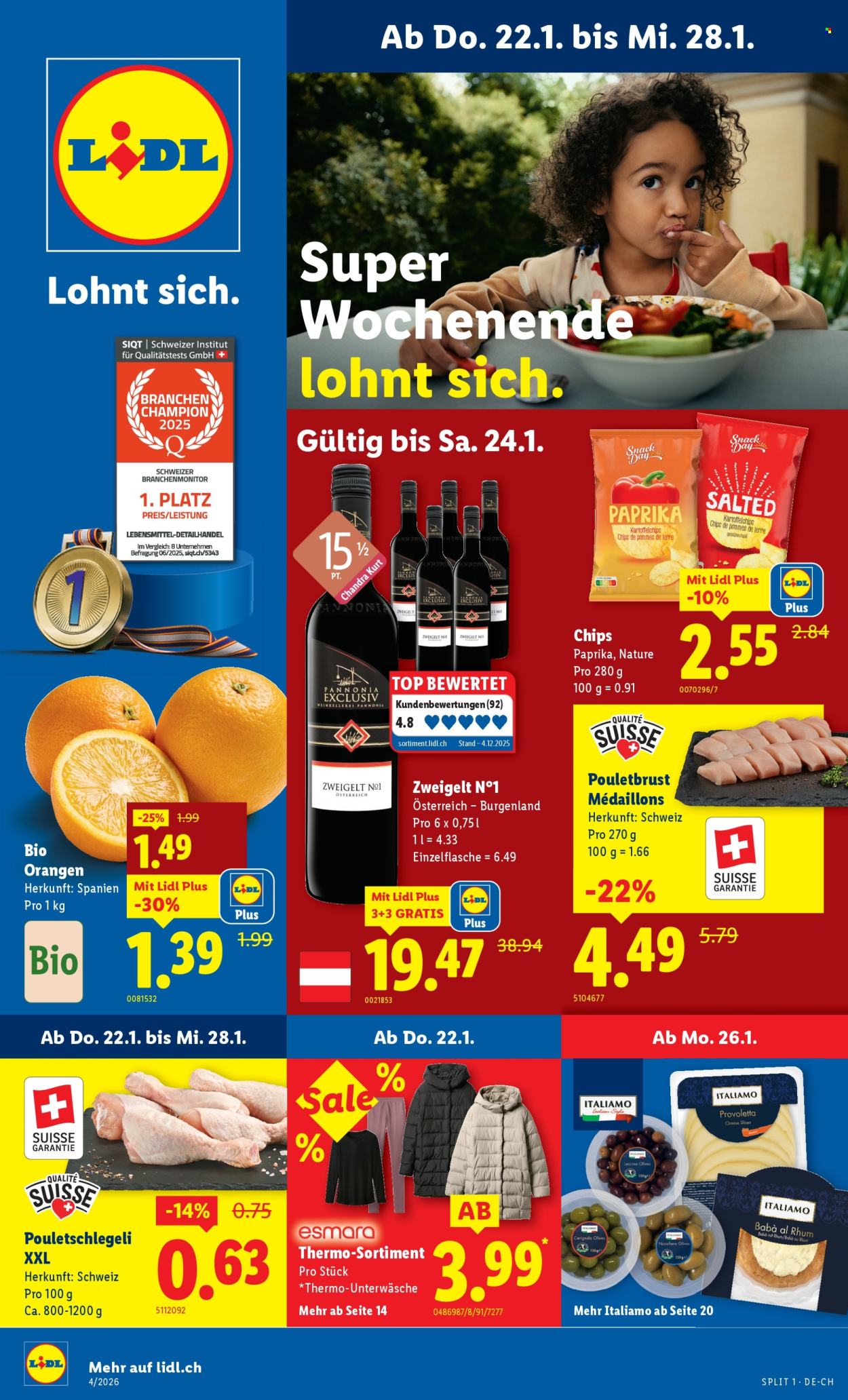 Volantino Lidl - 22.1.2026 - 28.1.2026. Pagina 1. Pagina 1