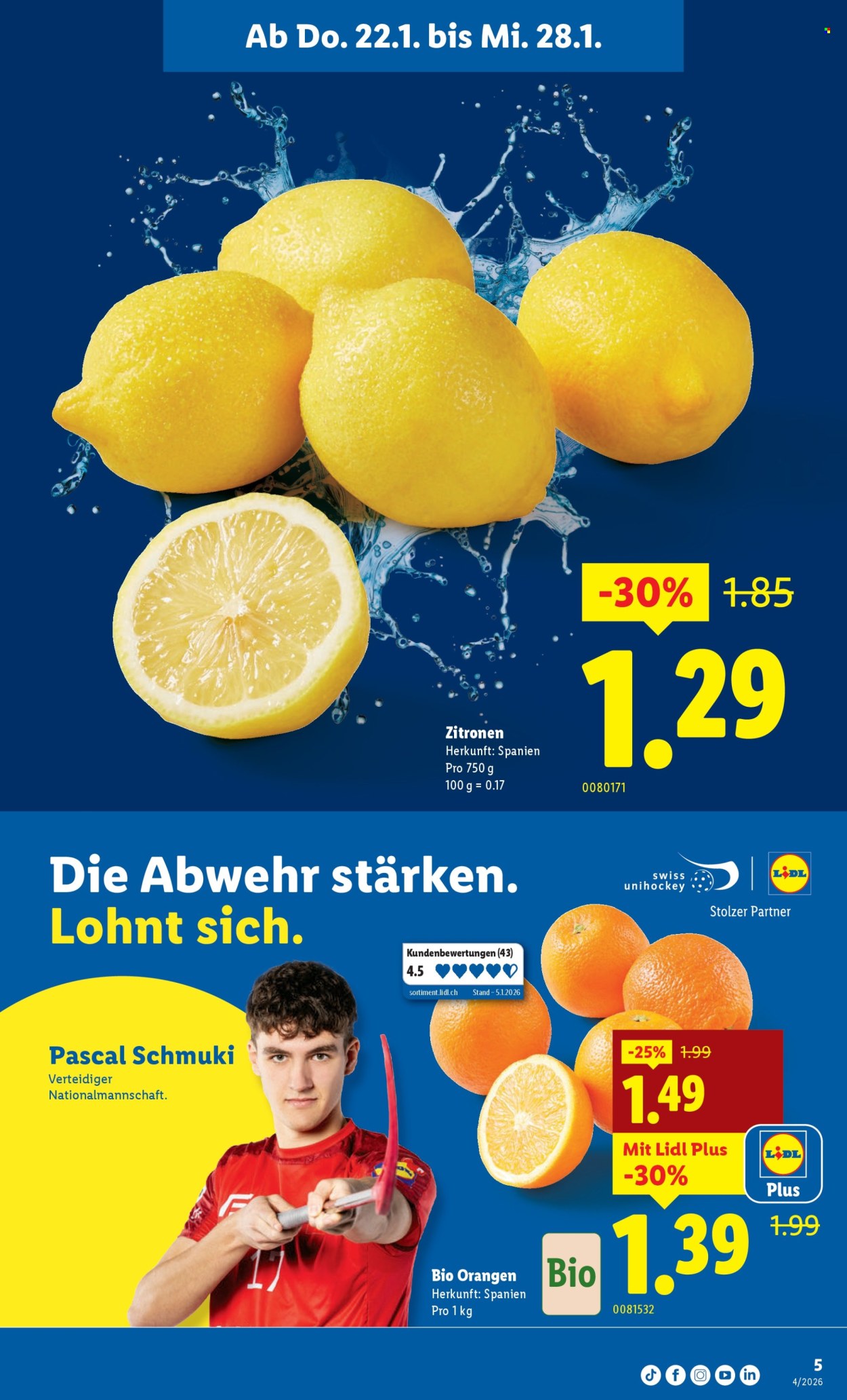 Volantino Lidl - 22.1.2026 - 28.1.2026. Pagina 5. Pagina 5