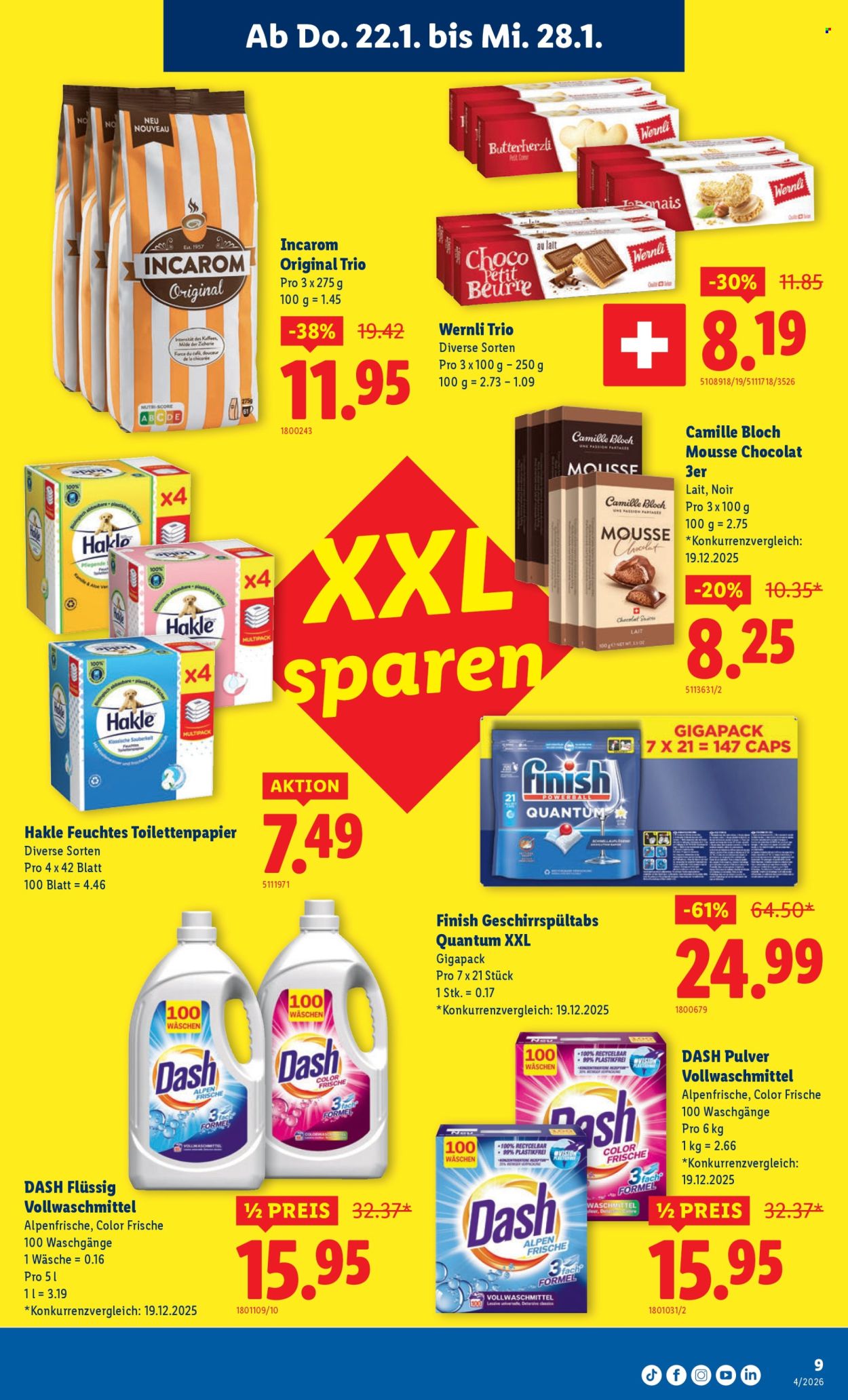 Volantino Lidl - 22.1.2026 - 28.1.2026. Pagina 9. Pagina 9
