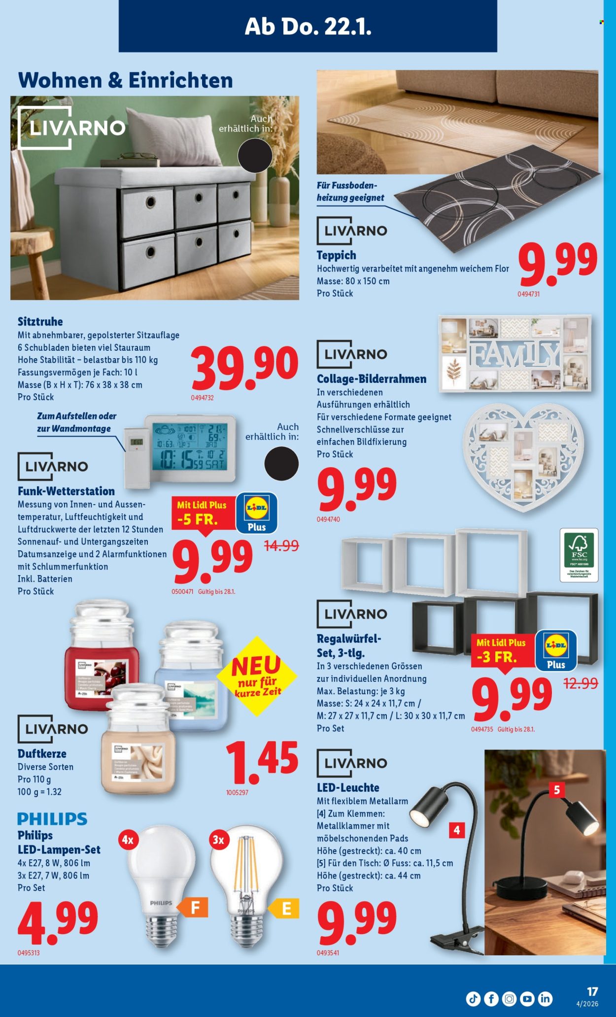 Volantino Lidl - 22.1.2026 - 28.1.2026. Pagina 17. Pagina 17