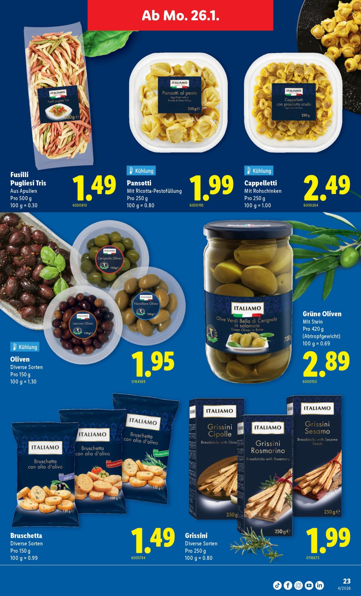 Volantino Lidl - 22.1.2026 - 28.1.2026. Pagina 23. Pagina 23