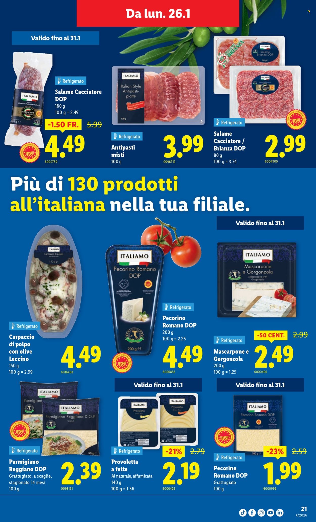 Volantino Lidl - 22.1.2026 - 28.1.2026. Pagina 21. Pagina 21