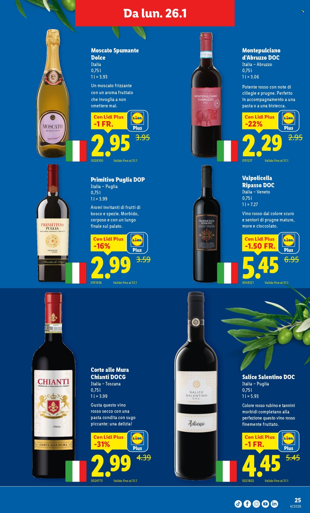 Volantino Lidl - 22.1.2026 - 28.1.2026. Pagina 25. Pagina 25