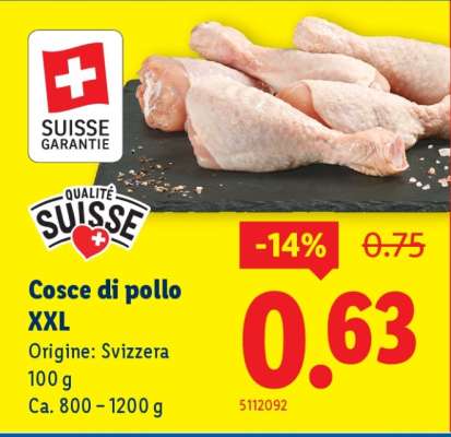 Cosce di pollo XXL