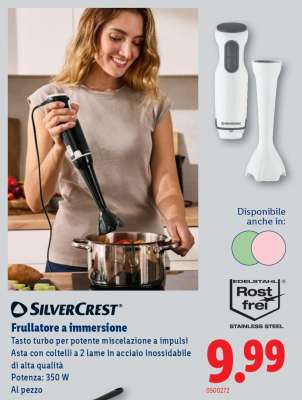 SilverCrest Frullatore a immersione