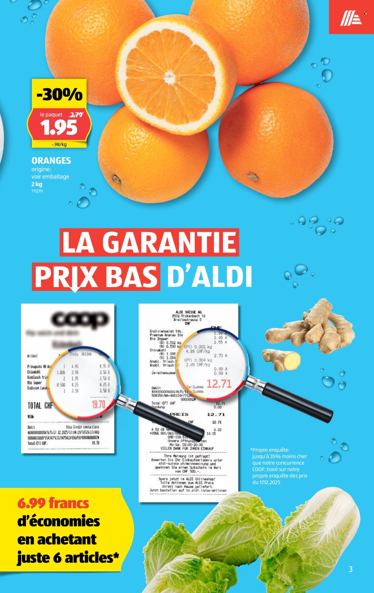 Volantino Aldi - 29.1.2026 - 4.2.2026. Pagina 3. Pagina 3