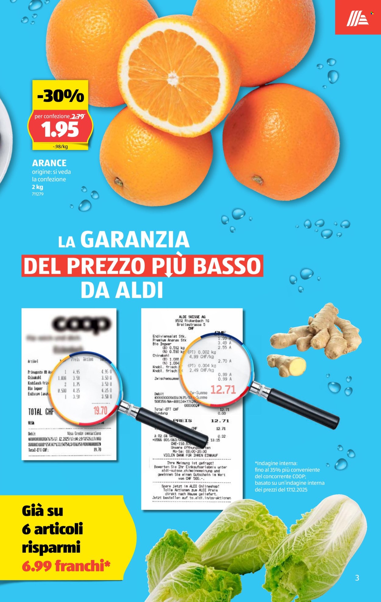 Volantino Aldi - 29.1.2026 - 4.2.2026. Pagina 3. Pagina 3